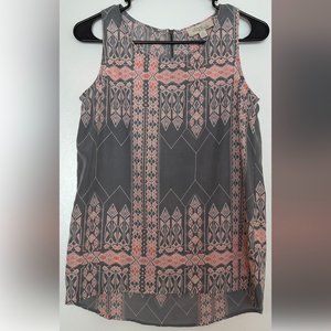 Olive & Oak Sleeveless Blouse Tank Top XS